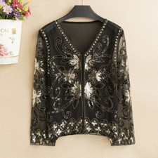 Women Bolero Shrug Top Sheer