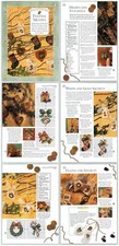 Festive Motifs #209-214 Cross Stitch Ideas - Needlecraft Magic 3 Page Pattern
