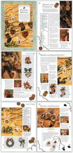 Festive motifs 209 - motifs, cross
