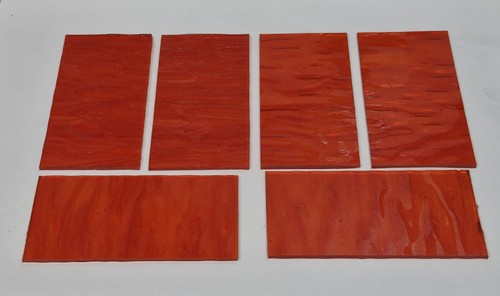 Pieces orange stained - pieces,,