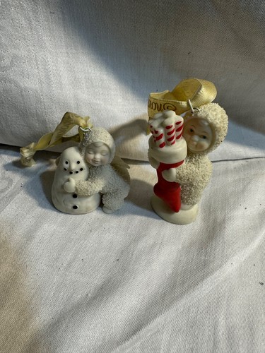 Vintage snowbabies ornaments - vintage,