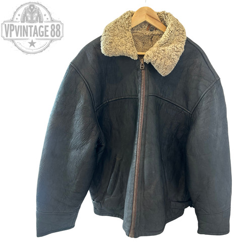 Vintage aviator bomber - vintage,
