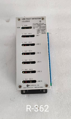 Luxco line fault detector - line,
