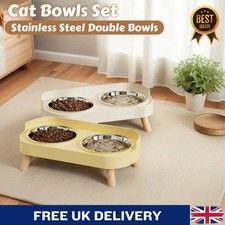 Elevated Pet Bowl Double