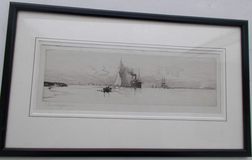 Harold wyllie signed marine - ,
