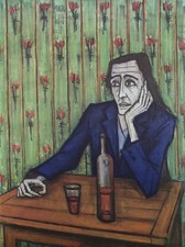 Bernard BUFFET: Woman With A