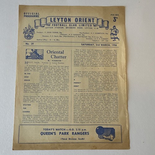 Leyton orient queens park - queens,