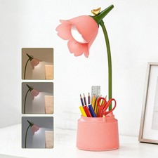 LED Flower Desk Lamp Cordless