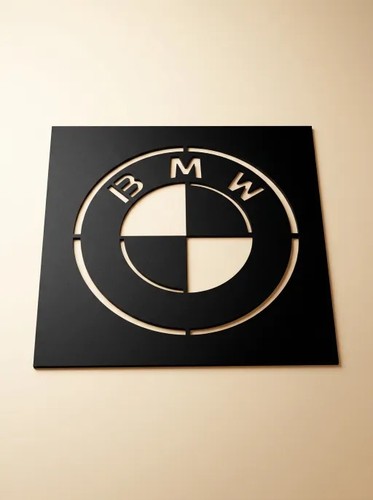Printed bmw style stencil - bmw,