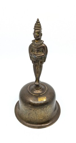 Vintage indian brass temple - indian,