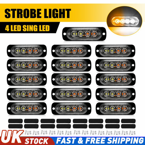 16x dual colour led strobe - 16x,