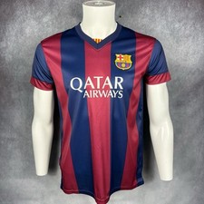 FC Barcelona Massi #10 Jersey Qatar Airways 2014/15 Small Football FCB Shirt