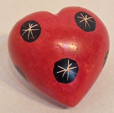 Hand Carved Red Soapstone