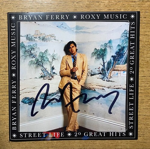 Bryan ferry signed photo - ferry,