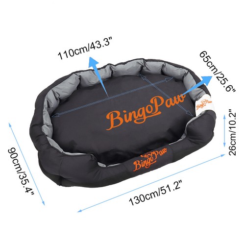Dog bed waterproof jumbo - bed,