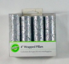 WILTON 4" WRAPPED SILVER