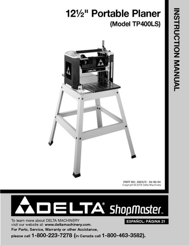 Delta tp400ls portable - 1/2",
