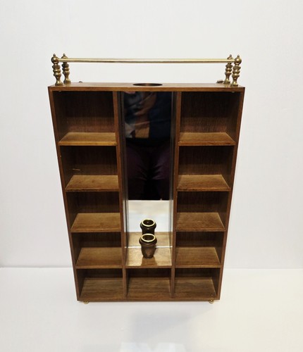 Wood wall trinket - wood,