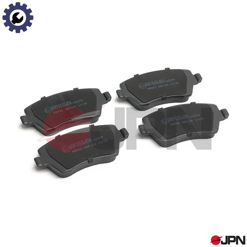 Brake pad set disc - set,