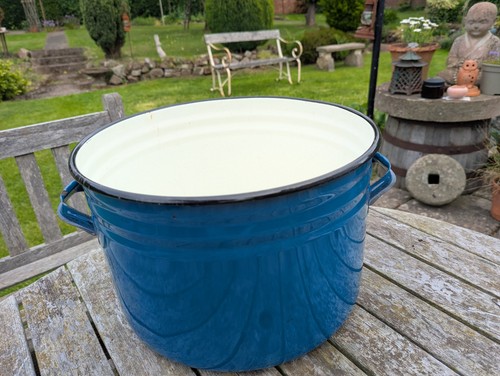 Vintage enamel bath drinks - vintage,