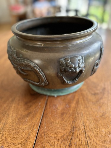 Antique japanese meiji bronze - japanese,