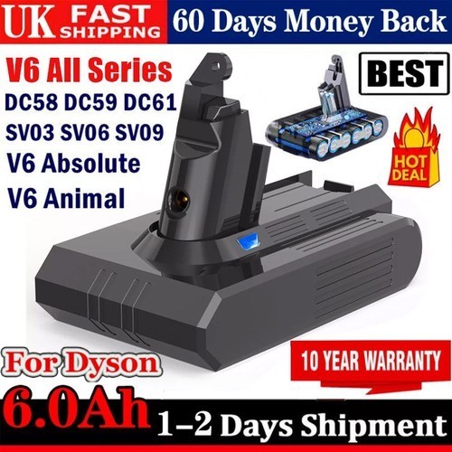 6000mah for dyson animal - for,