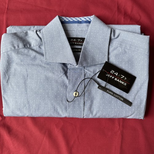 Bnwt jeff banks blue long - banks,