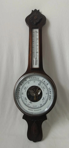 Antique victorian barometer - antique,