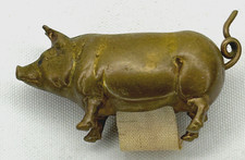 Antique Figural Pig Tape