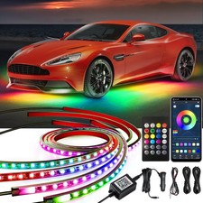 4pc App Control Under Car Tube