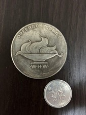 Collectible Coin German 1936 Olympics Medal Very Rare Torch Commemorative