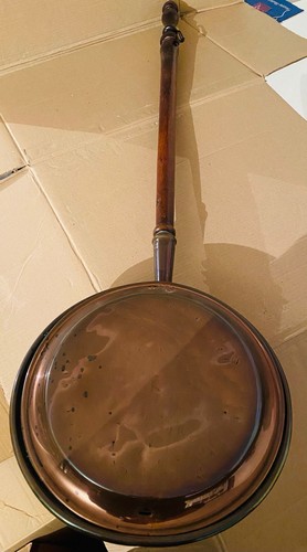 Antique copper bed - antique,