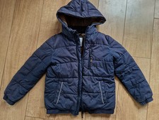 Fatface Boys Ellis Navy Padded