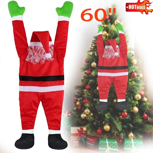 Christmas hanging santa - christmas,