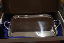 Stunning Tray In Solid Silver