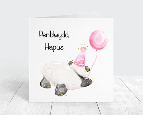Funny panda welsh - panda,