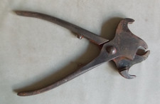 VINTAGE DOUBLE HEADED  HOG RING PLIERS