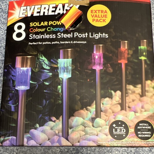 Eveready solar powered - 8x,