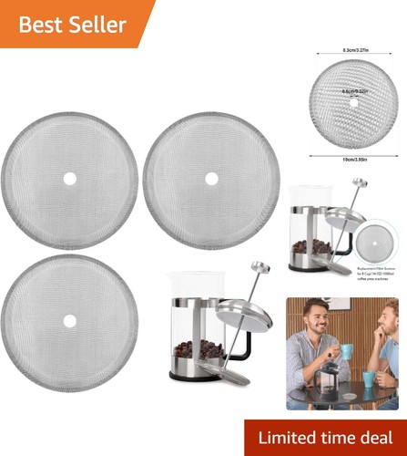 Stainless steel french press - stainless,