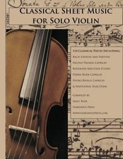 Classical Sheet Music for Solo Violin - Rose, Emily