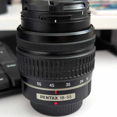 Pentax 55mm 5 - 18-55mm, f/3.5-5.6