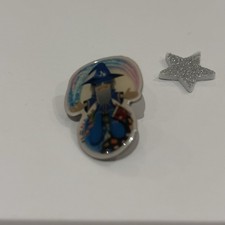Merlin Wizard Staff Pin Badge