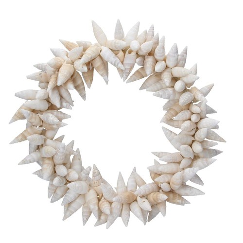 White turret shell - turret, round