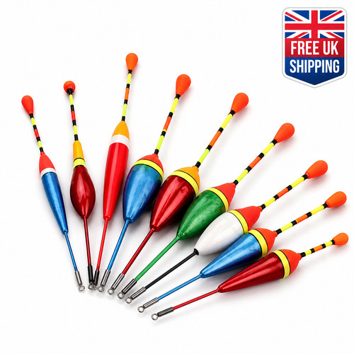Fishing floats set 10pcs - 10pcs, foam