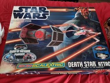 Star Wars Micro Scalextric Glow In The Dark Race Track: Death Star Attack