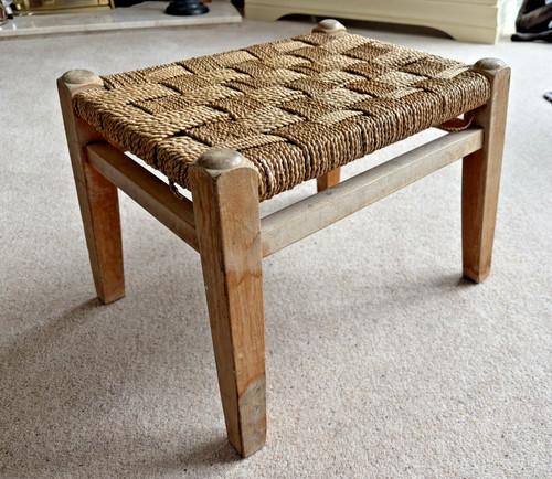 Lovely unusual vintage woven - unusual,
