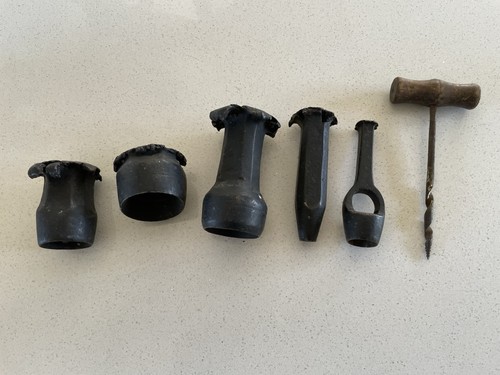 Set vintage leather cutters - vintage,