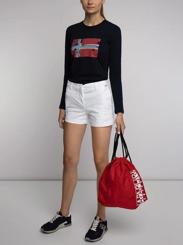 Women napapijri shirt navy - women,