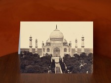 The Taj Mahal from the Entrance Gateway - A5 Card