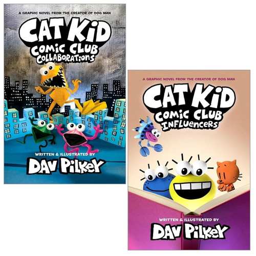 Cat kid comic club books - kid,